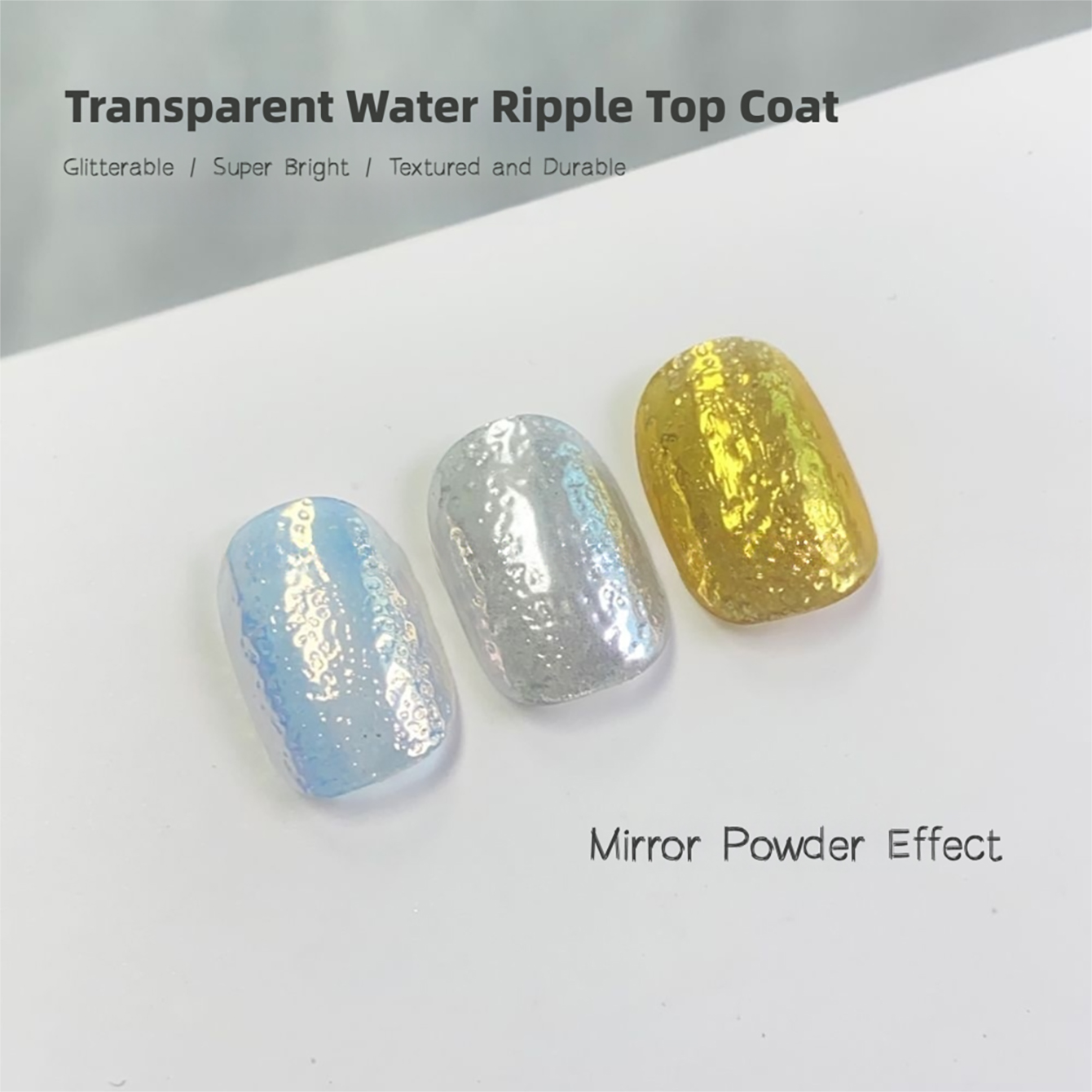 MIANEL 2026 新ウォーターリップル トップコート  - Gel Top Coat のレビューと価格