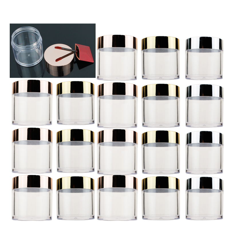 20/30/50個入り 60g プラスチック製 透明 ネイル - Nail Art Rose Gold のレビューと価格