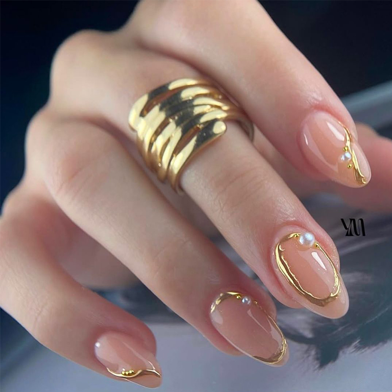 MTSSII 2/3個入り メタリックライナー ジェルネイル - Nail Art Rose Gold のレビューと価格