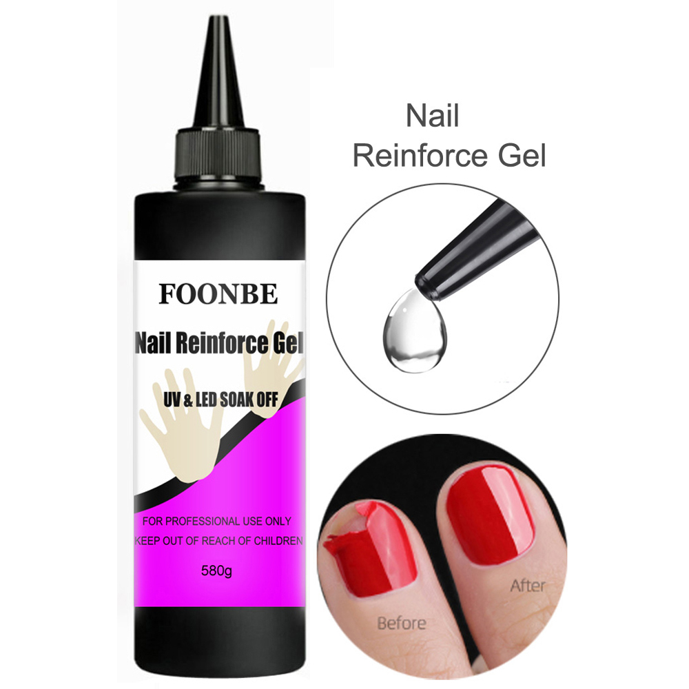 Foonbe 580 グラムスーパートップコートベースジェル - Gel Top Coat のレビューと価格