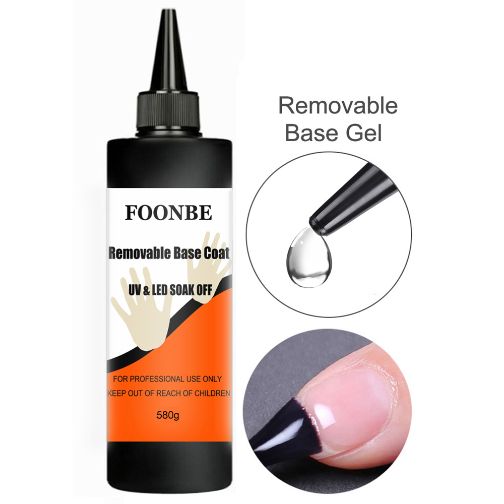 Foonbe 580 グラムスーパートップコートベースジェル - Gel Top Coat のレビューと価格