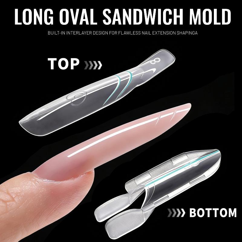 サンドイッチデュアルネイルフォーム 120個入り 15サイズ - Nail Extension Form のレビューと価格