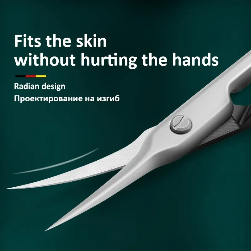 Ouriner ステンレス鋼湾曲した先端薄刃キューティクルは - Nail Extension Form のレビューと価格