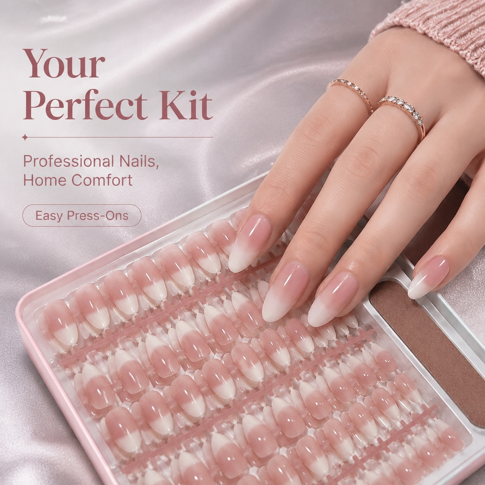 150枚入り インススタイル フレンチグラデーション アーモ - Nail Art Ombre Pink のレビューと価格