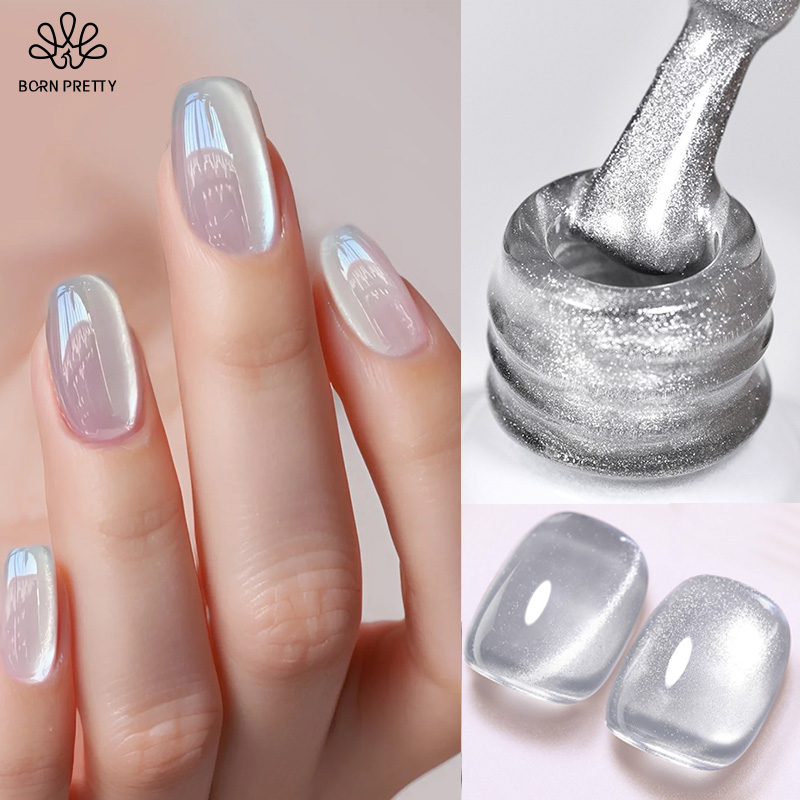 BORN PRETTY 10 ミリリットルシルバーウォーター - Nail Art Gothic のレビューと価格