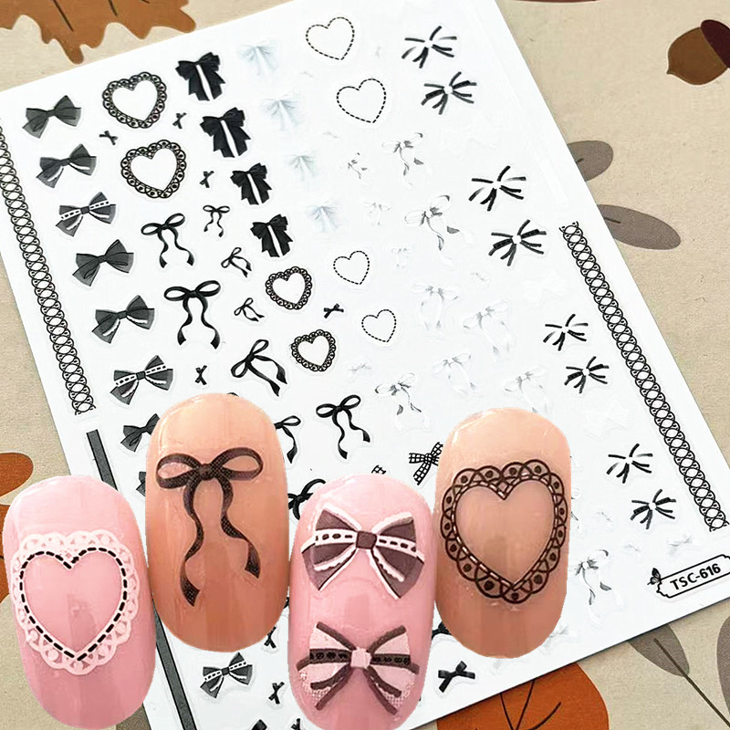赤い桜のデザインの3D粘着ステッカー,1ピース,デカール,装 - Nail Art Red Cherry のレビューと価格