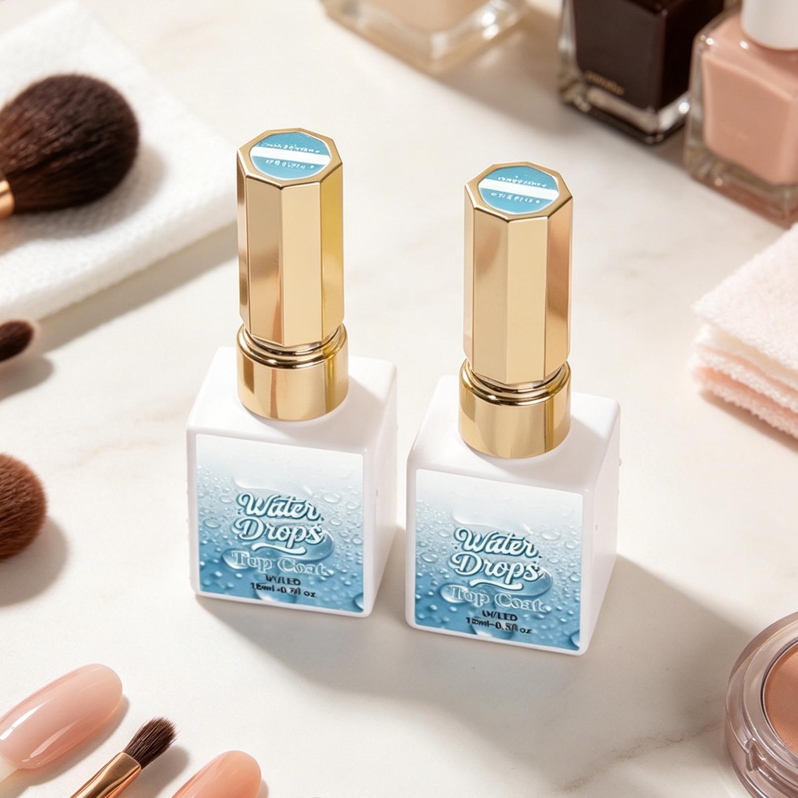 ウォータードロップトップコートジェルネイルポリッシュ15ml - Gel Top Coat のレビューと価格