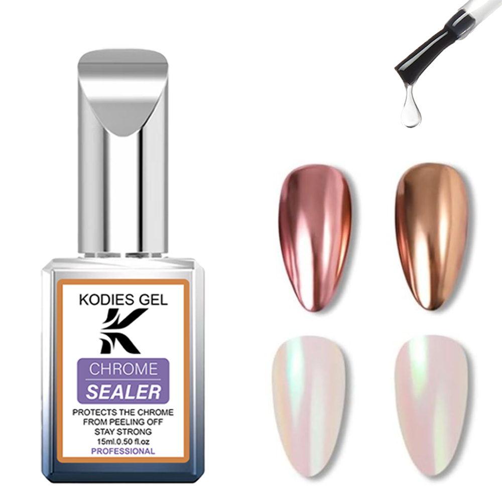 KODIES ジェル クローム トップコート ノンワイプ ジ - Gel Top Coat のレビューと価格