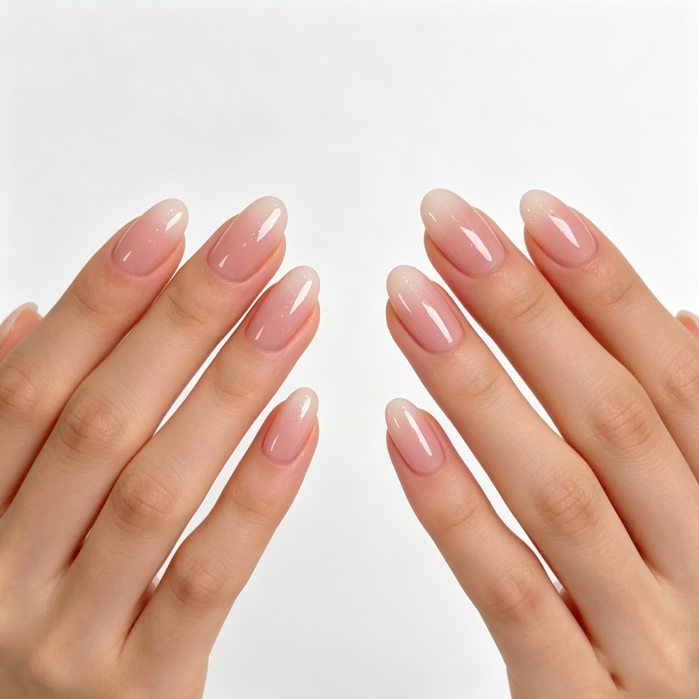 24枚入り シンプルなオンブレスプリングネイル 甘くてクール - Nail Art Ombre Pink のレビューと価格