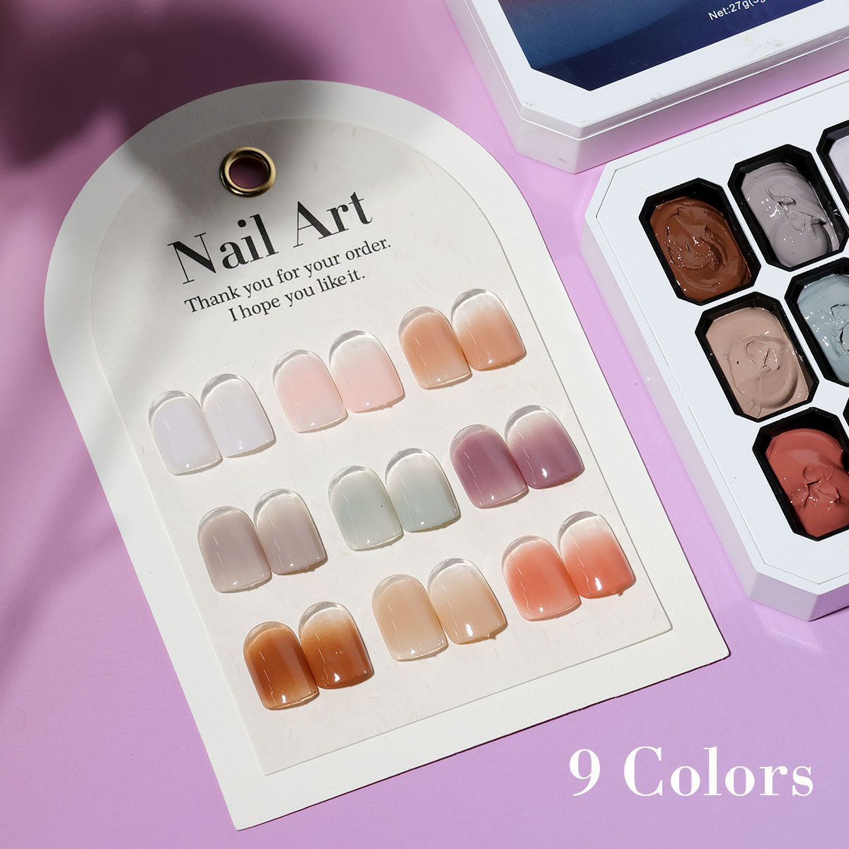 9グリッドスタンプ＆トランスファージェルポリッシュ – グラ - Gel Top Coat のレビューと価格
