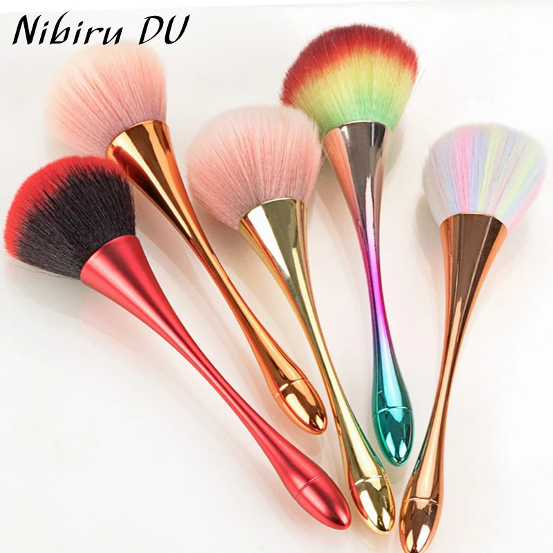 プロのネイルアートブラシローズゴールドパウダーダストクリーナ - Nail Art Rose Gold のレビューと価格