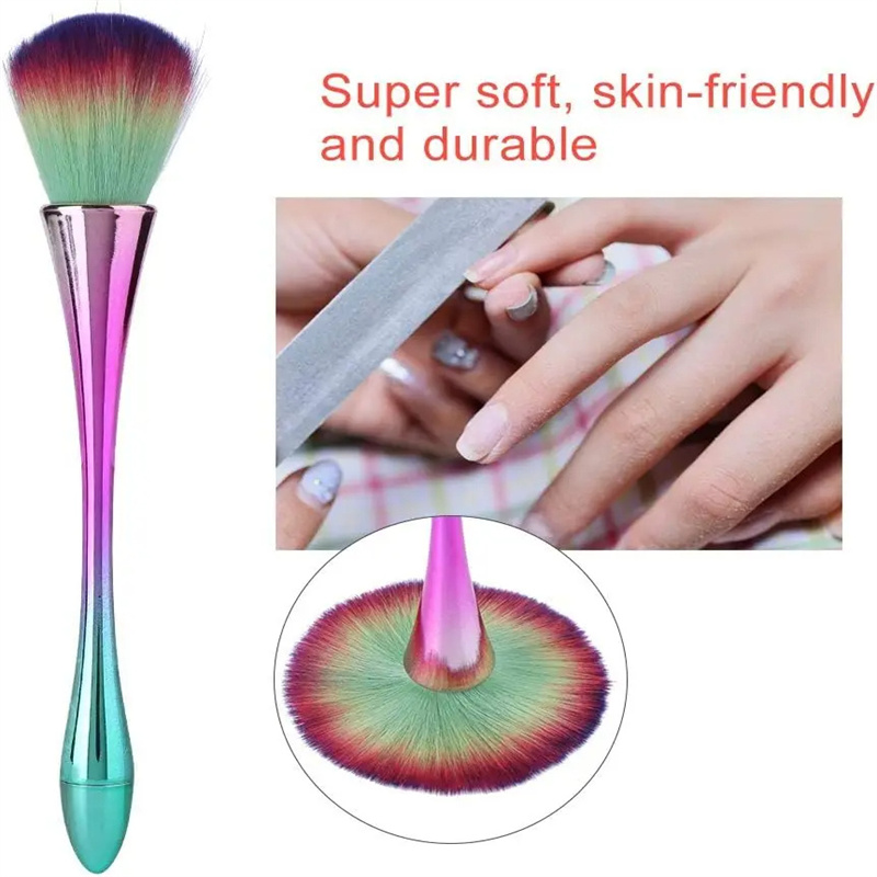 プロのネイルアートブラシローズゴールドパウダーダストクリーナ - Nail Art Rose Gold のレビューと価格