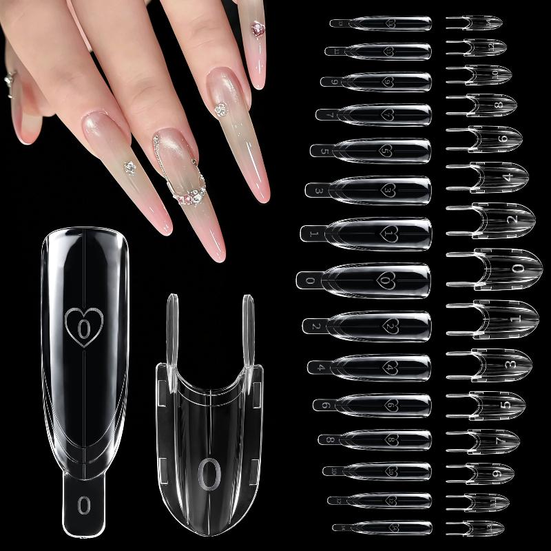 新しいサンドイッチデュアルネイルフォーム120個入り15サイ - Nail Extension Form のレビューと価格