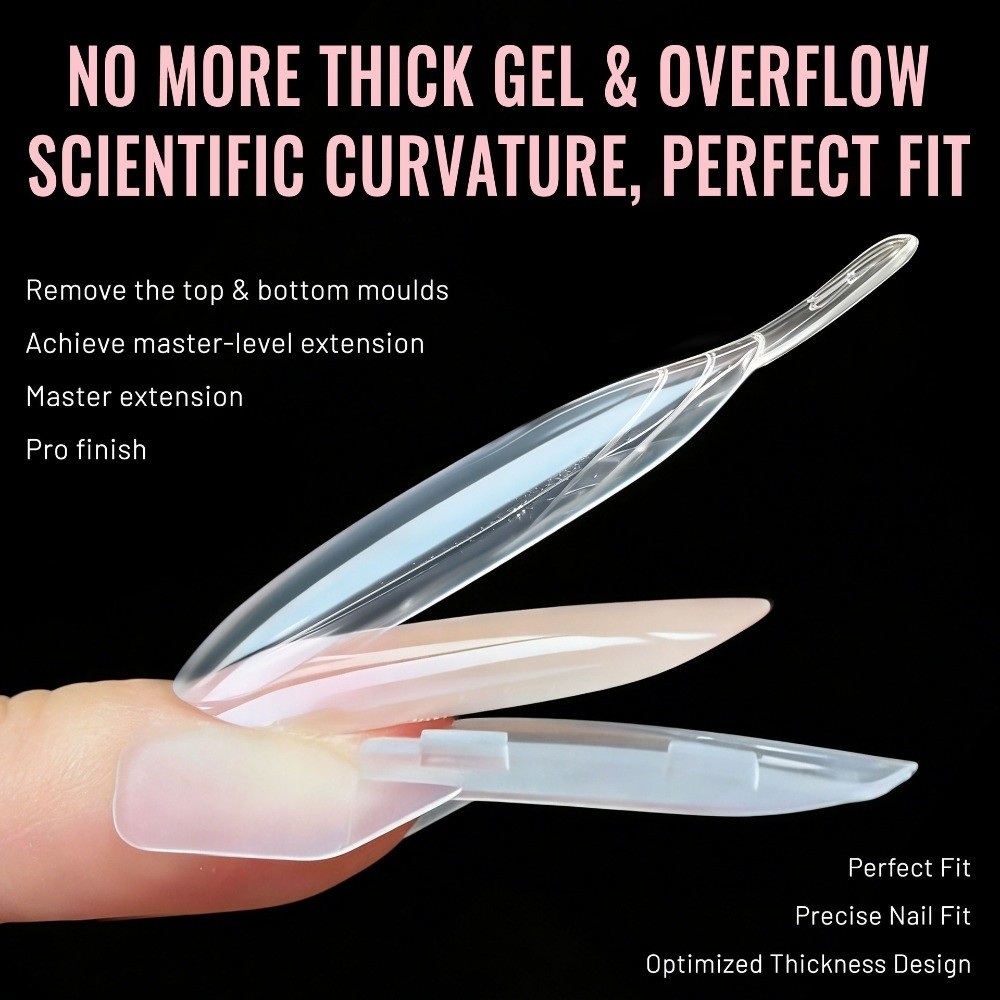 120個入り ロケット型サンドイッチデュアルネイルフォーム  - Nail Extension Form のレビューと価格