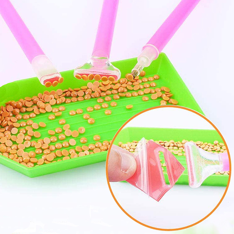 40個入り ダイヤモンドペインティングワックスクレイ、ネイル - Nail Art Emerald のレビューと価格