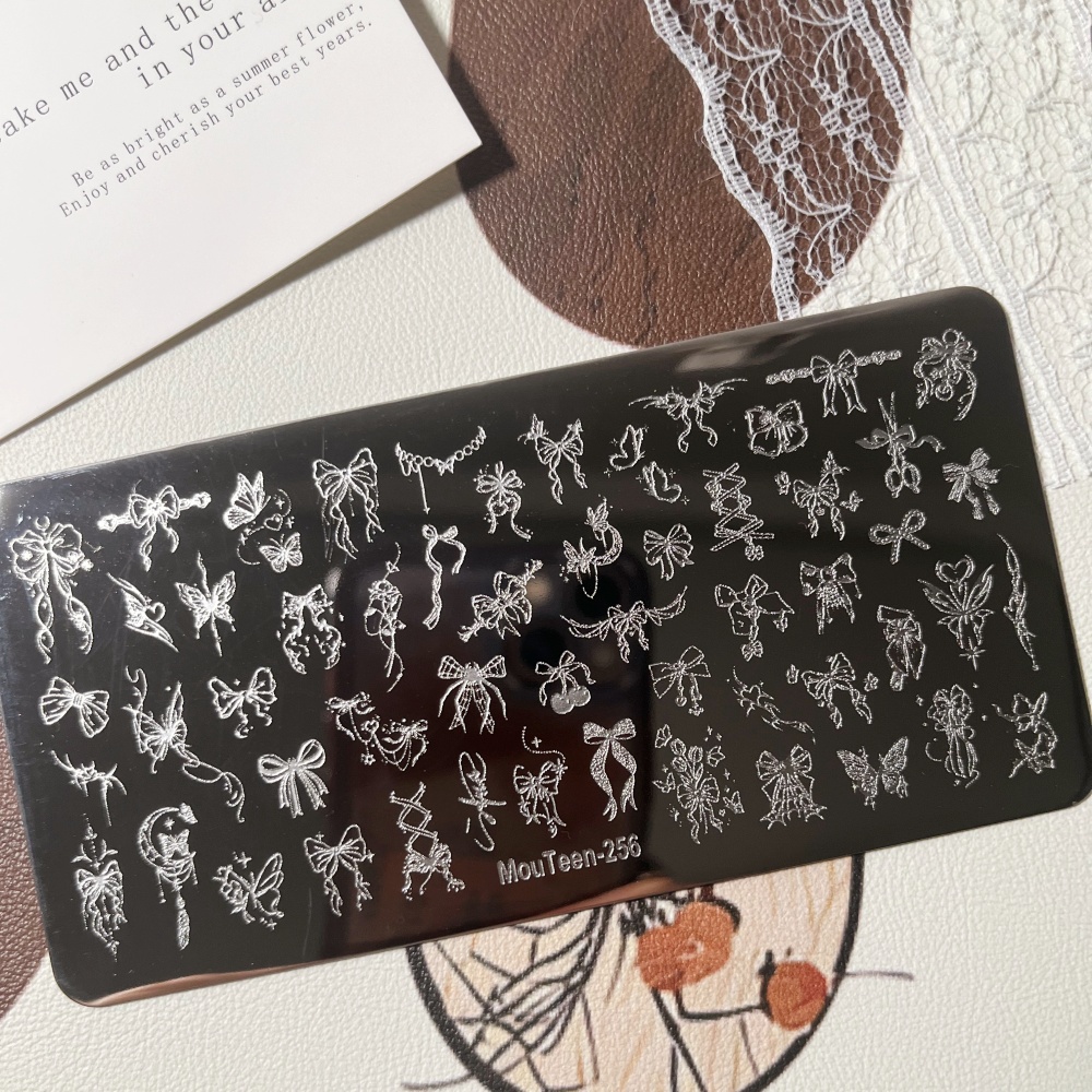 MouTeen259 ゴシックレースネイルスタンピングプレー - Nail Art Gothic のレビューと価格