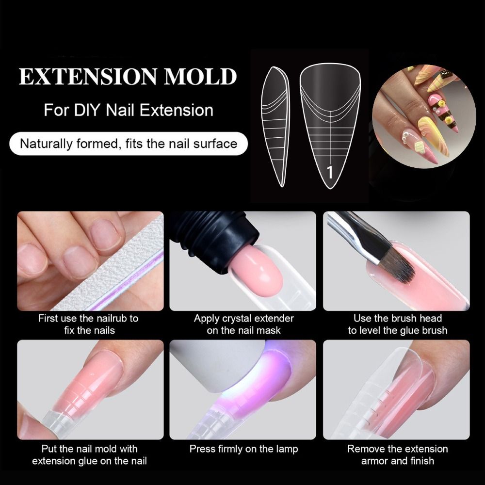 140個入り 14サイズ フレンチネイル デュアルフォーム  - Nail Extension Form のレビューと価格
