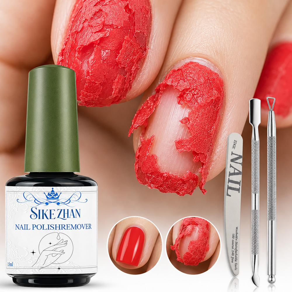 シケザン ファストマジックジェルリムーバー クイッククリーン - Gel Top Coat のレビューと価格