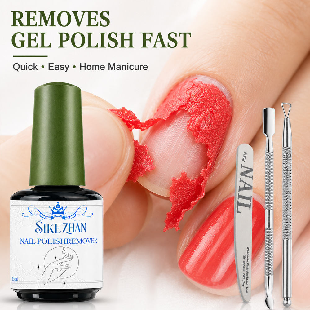 シケザン ファストマジックジェルリムーバー クイッククリーン - Gel Top Coat のレビューと価格