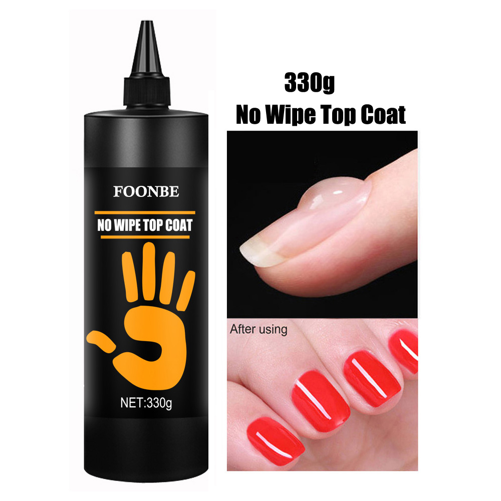 Foonbe 330g スーパートップコート ジェルネイルポ - Gel Top Coat のレビューと価格