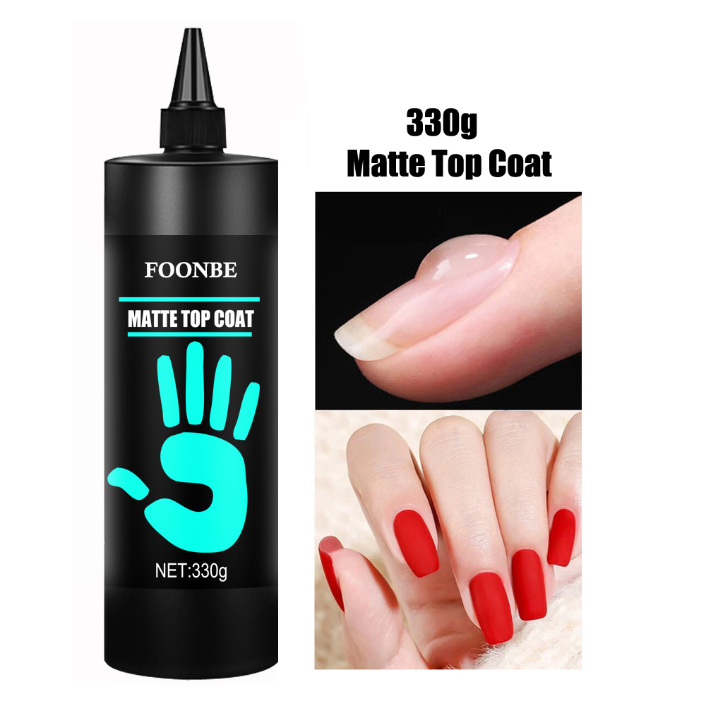 Foonbe 330g スーパートップコート ジェルネイルポ - Gel Top Coat のレビューと価格