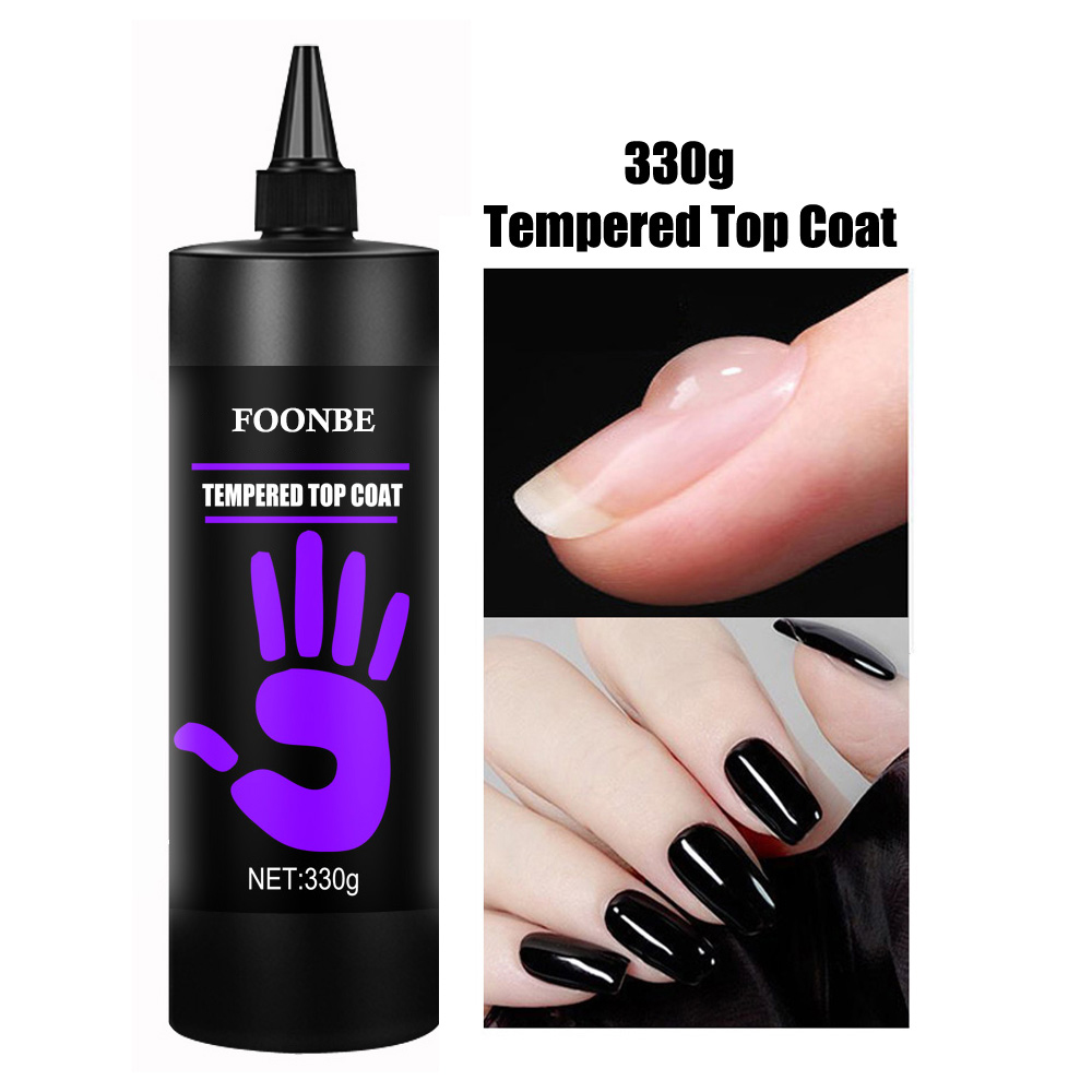 Foonbe 330g スーパートップコート ジェルネイルポ - Gel Top Coat のレビューと価格