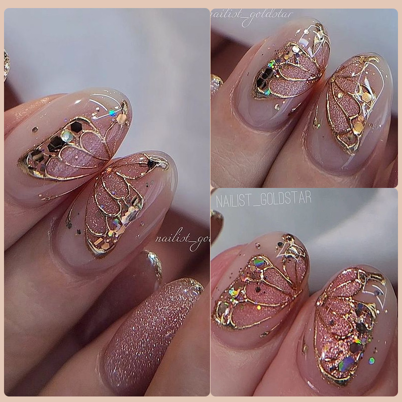 LILYCUTE 5ml 超高輝度メタリックペイントライナー - Nail Art Rose Gold のレビューと価格